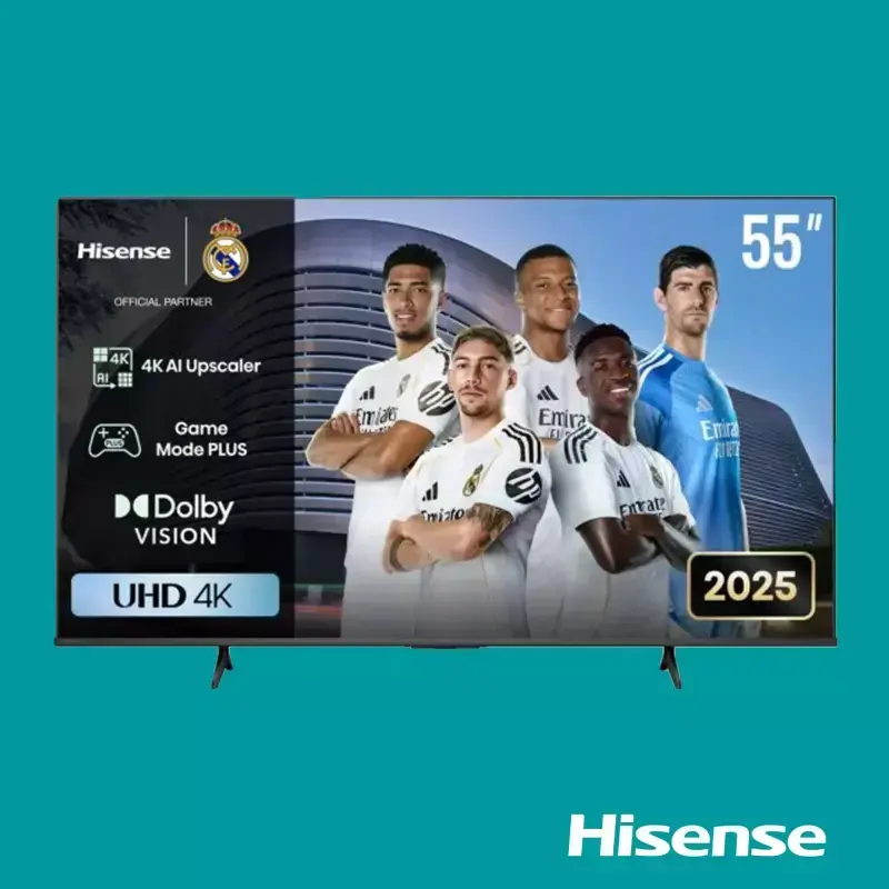 Hisense Tv 55 Inch A6Q Uhd 4K Smart Hisense TV UHD 55 Inch (55A6Q) 4K Smart - Image 1
