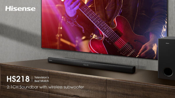 Hisense Soundbar with Subwoofer 200W 2.1CH (HS218) - Image 7