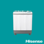 Hisense Twin Tub Washing Machine 11KG / 6.5KG (Wash & Spin) WSRB113
