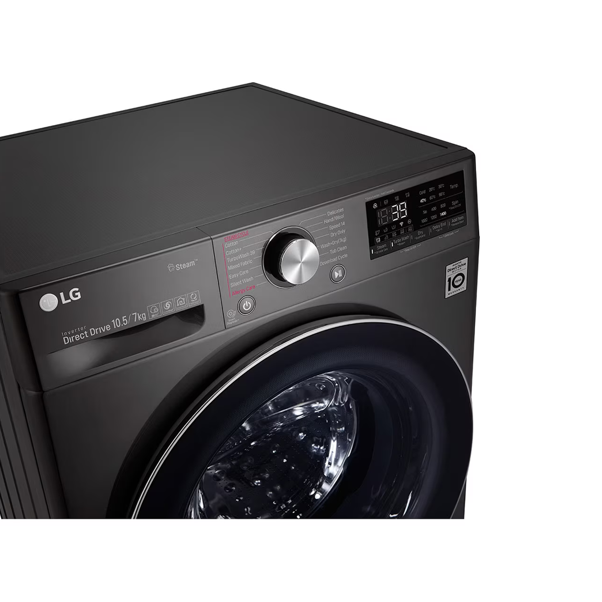 LG Front Load Wash Dry 10.57KG F4V5RGPYJE Washing Machine 2 original