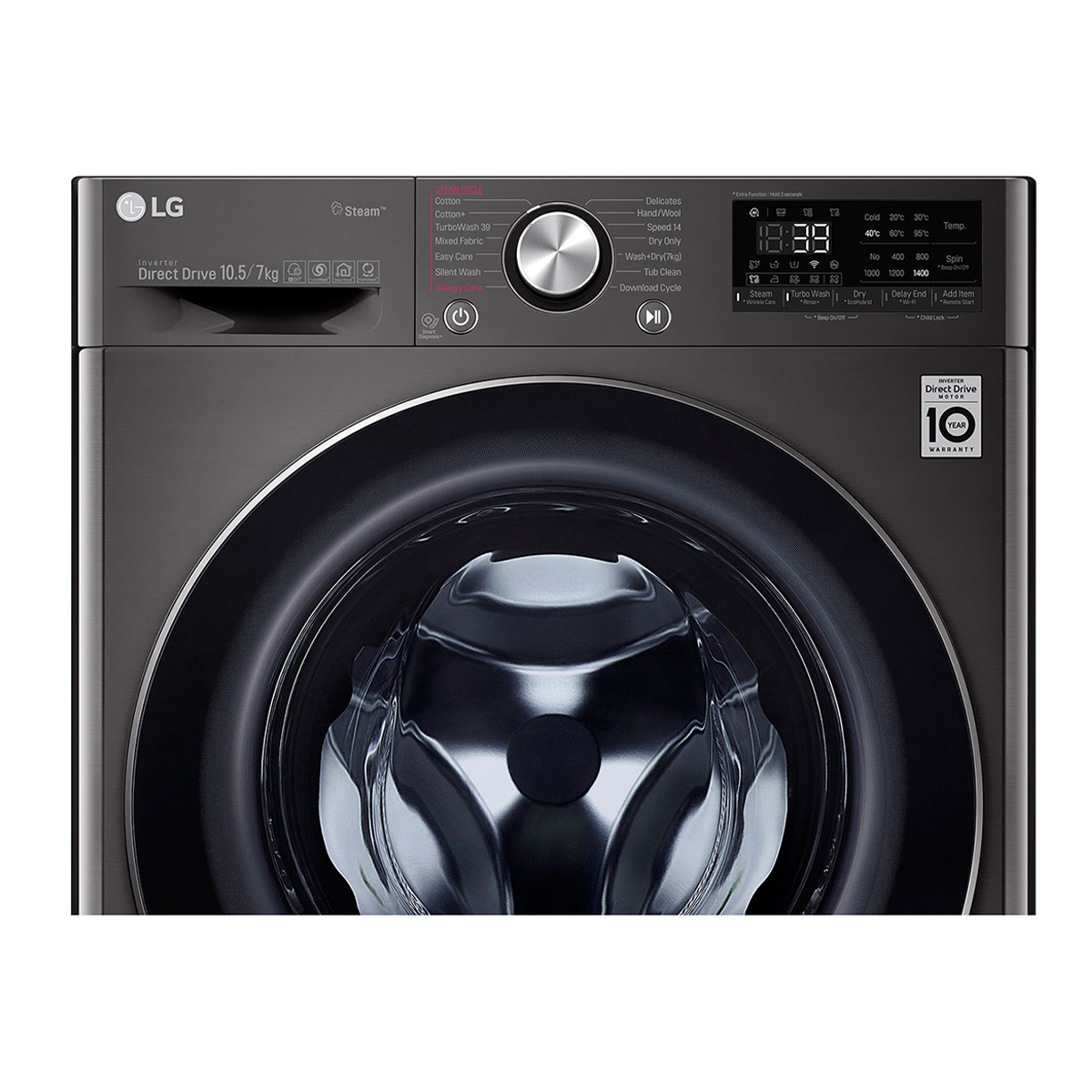 LG Front Load Wash Dry 10.57KG F4V5RGPYJE Washing Machine 6 original