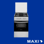 Maxi Gas Cooker 50x50 CM 4 Burners Black Grey BASIC 1 original