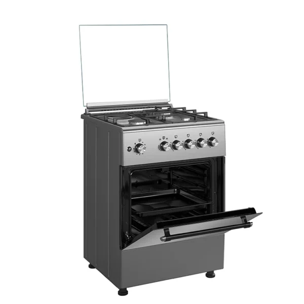 Maxi Gas Cooker 60x60CM (3+1) Burners IGL Inox (TR) - Image 3