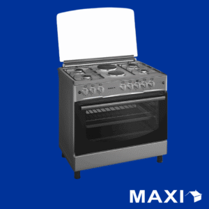 Maxi Gas Cooker 60x90CM (4+2) Burners BLACK GRAY