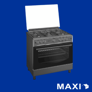 Maxi Gas Cooker 60x90CM 5 Burners Inox