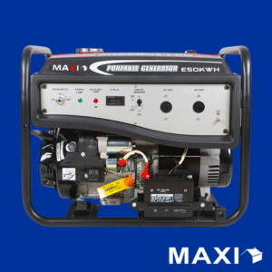 Maxi Generator 6.25kVa 5.0kW with Key & Wheels (E50KWH)