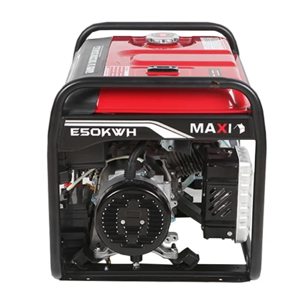 Maxi Generator 6.25kVa 5.0kW with Key & Wheels (E50KWH) - Image 2
