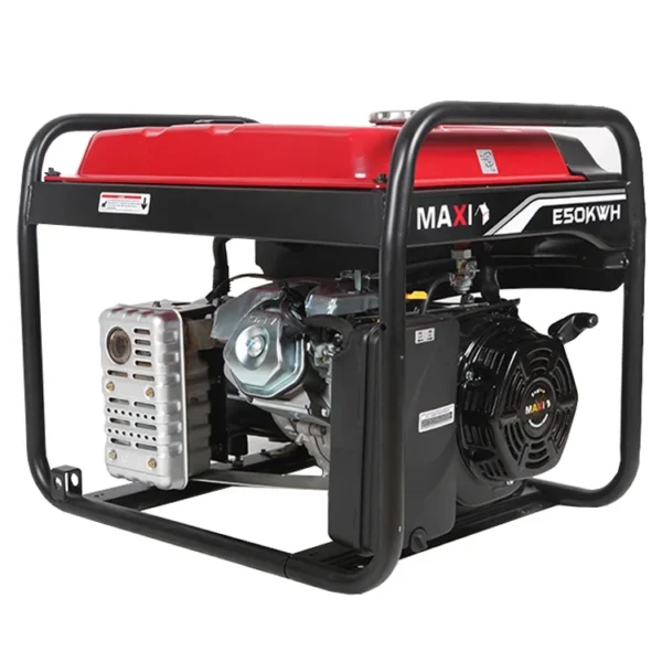 Maxi Generator 6.25kVa 5.0kW with Key & Wheels (E50KWH) - Image 3