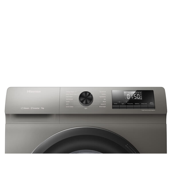 Hisense Washing Machine Front Loader  7KG (WFQP7012T) - Image 4