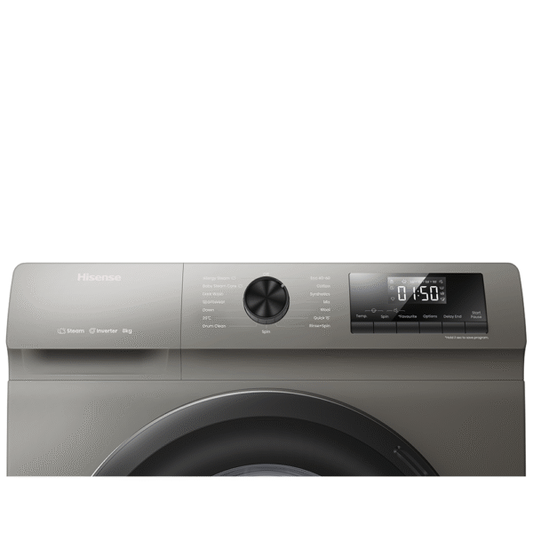 Hisense Washing Machine Front Loader  8KG (WFQP8014T) - Image 4
