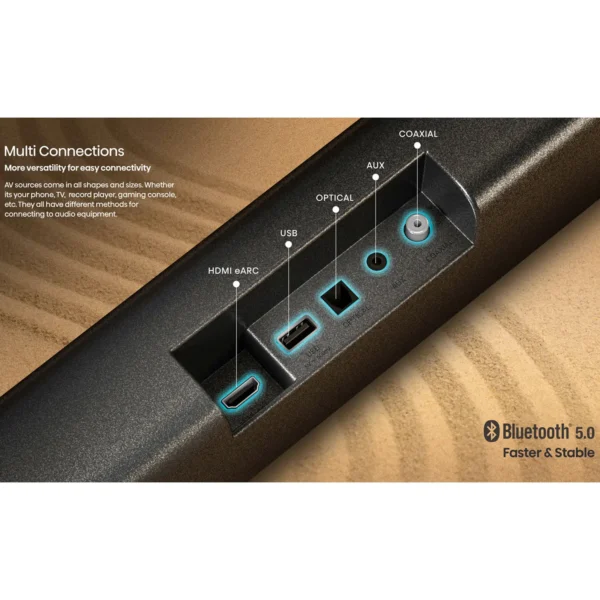Hisense Soundbar 500W 3.1CH (AX3100Q) - Image 22
