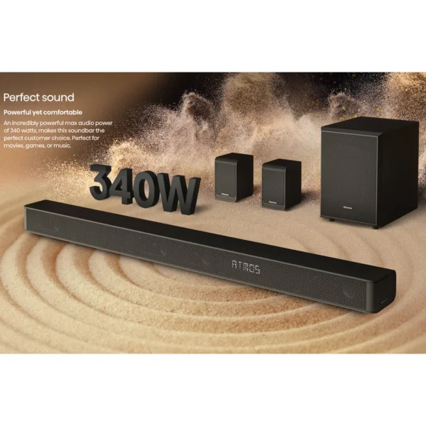 Hisense Soundbar 500W 3.1CH (AX3100Q) - Image 24