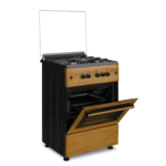 Maxi Gas Cooker 60x60CM (3+1) Burners WOOD - Image 6