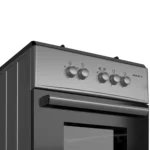 Maxi Gas Cooker 60x60CM 4 Burners Black & Grey (BASIC) - Image 5