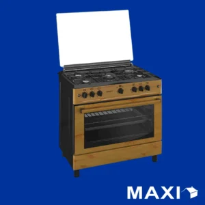 Maxi Gas Cooker 60x90CM 5 Burners WOOD