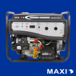 Maxi Generator 8.1kVa 6.5kW with Key & Wheels E65KWH