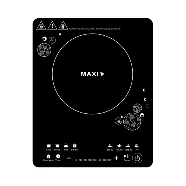 Maxi Induction Cooker 2100W LED Display (RTS2057) - Image 2