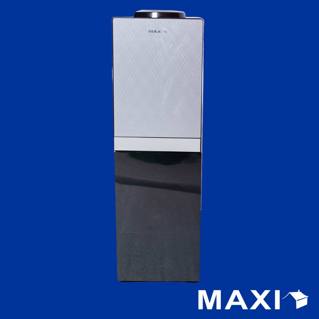 Maxi Water Dispenser with Bottom Fridge (1836S-B) 3-Faucets - Image 1