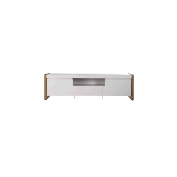 Provincia Bristol TV Stand 2.26m (Off White Fosco Com Natural) PA224251