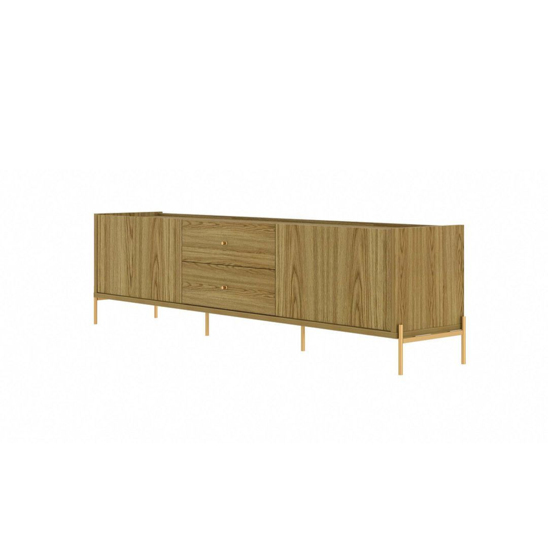 Provincia Jasper TV Stand 2.2m (Wood Gold Color) PA225752 - Image 3