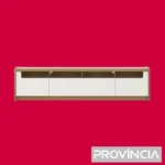 Provincia Oslo TV Stand 2.2m (Off White Gloss Freij) PA225153