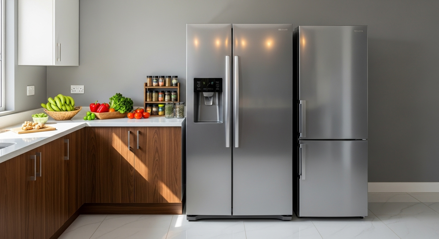 refrigerator and freezer