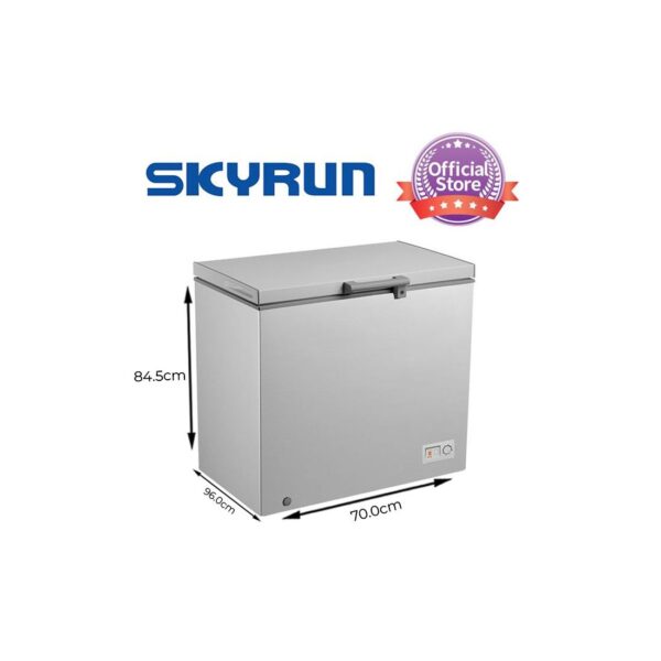 Skyrun Chest Freezer 260 Liters  (BD-260A) - Image 2