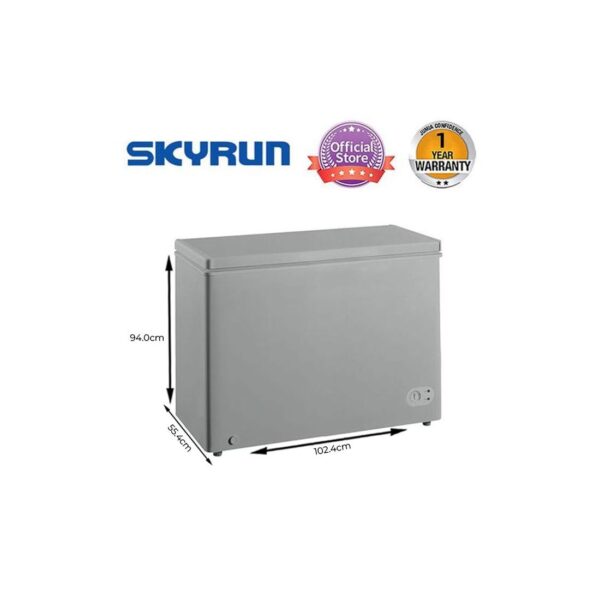 Skyrun Chest Freezer 300 Liters  BD-300HNW - Image 2