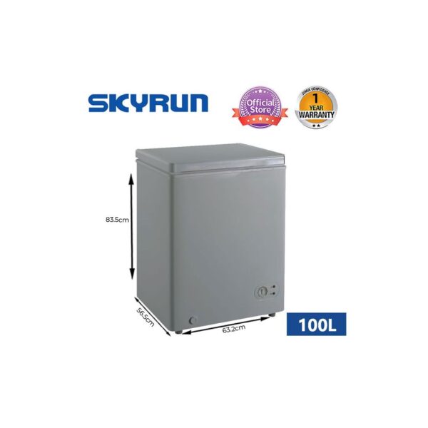Skyrun Chest Freezer 100 Liters  BD-100HNW - Image 2