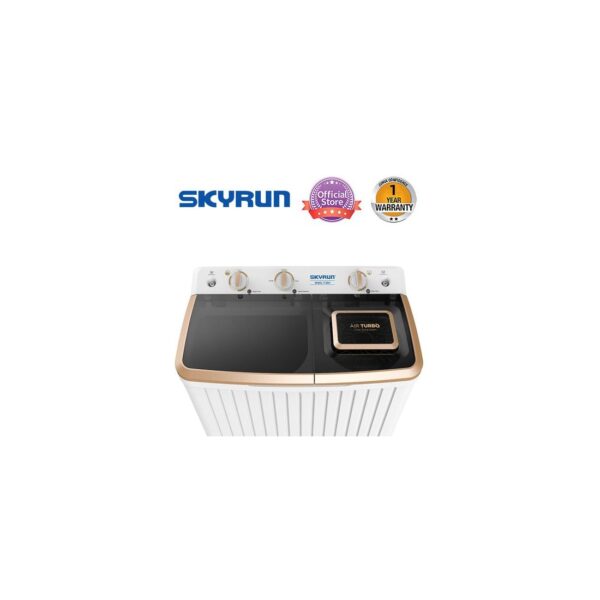 Skyrun Washing Machine 7kg Twin Tub (SPB85-324Z) - Image 2