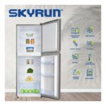 Skyrun Fridge  195L Double Door Top Mount (BCD-195HS) - Image 3