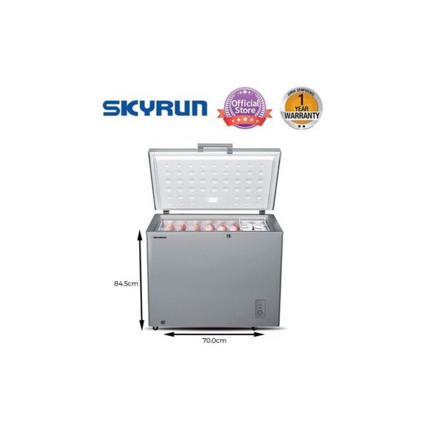 Skyrun Chest Freezer 260 Liters  (BD-260A) - Image 3