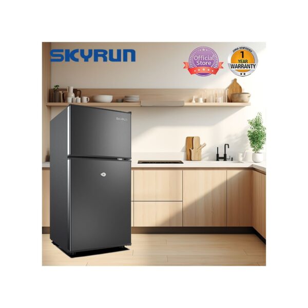 Skyrun Fridge 85L Double Door Top Mount  (BCD-85HC) - Image 3