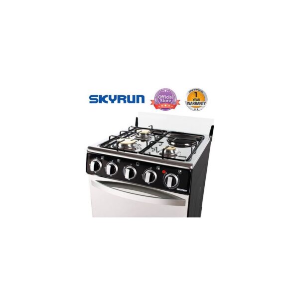 Skyrun Gas Cooker 3+1 50X50 GCS-3G1EX - Image 3