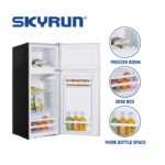 Skyrun Fridge 108L Double Door Top Mount  (BCD-108J) - Image 5