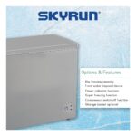 Skyrun Chest Freezer 200 Liters  (BD-200HNW) - Image 4