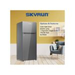 Skyrun Fridge 200L Double Door Top Mount  (BCD-200K) - Image 5