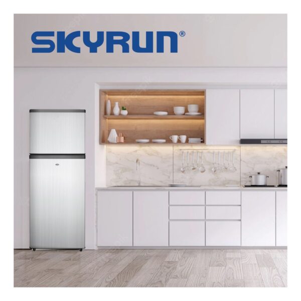 Skyrun Fridge138L Double Door Top Mount (BCD-138K) - Image 5