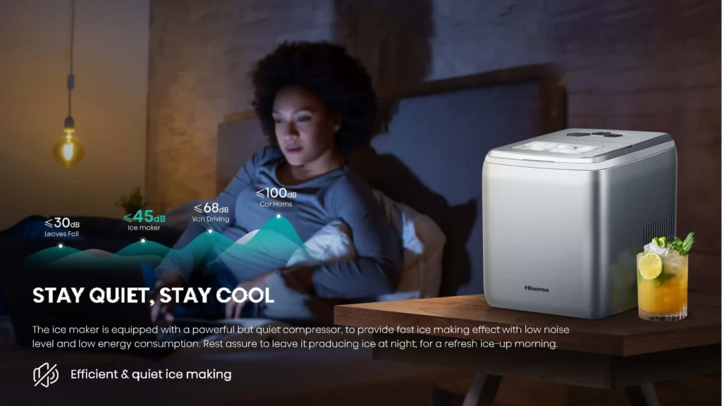 The Complete Tv Buying Guide For Nigerians (2026): How To Choose The Right Television Without Wasting Your Money 4 Hisense Ice Maker 12KG24h 1000mL water tank ICM1263 15
